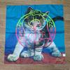 Used Bandana with Cat Print