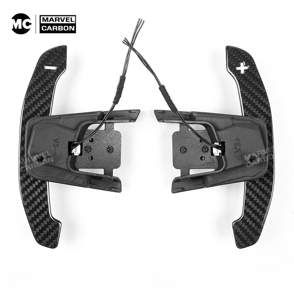 MC Carbon Fiber Magnetic Paddle Shifters For VW Volkswagen Golf MK7 MK7.5 Golf R Scirocco Steering Wheel Paddles Shifter