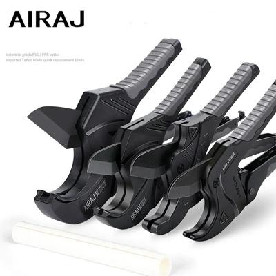 AIRAJ 33mm Endüstriyel Sınıf Boru Kesme Makası PVC/PU/PP/PE, Vinil ve Kauçuk Boru ve Boruları Keser Manuel Cırcır Makası