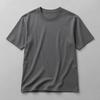 Long-Staple Cotton Men'S White Basic 240G Heavyweight Solid Color Round Neck Short-Sleeve T-Shirt For Summer