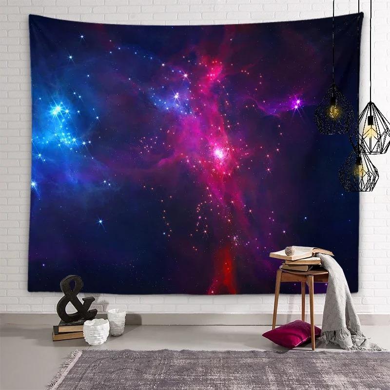 Dreamy Starry Sky Wall Decoration Tapestry Home Living Room Tapestry