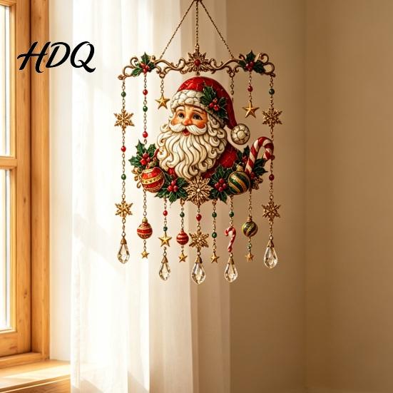 Modern Wind Chimes for Office Holiday Sun Catcher Chime Acrylic Festive Hanging Decor Christmas Elegant Halloween Day of The Dead Glowing
