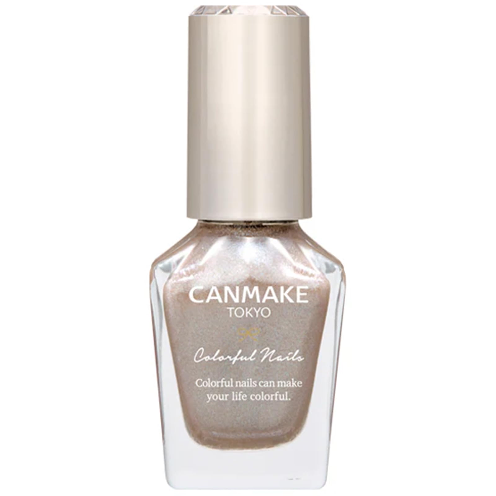 Canmake Colorful Nails N115 Shell Float 8мл Лак для ногтей Высокая пигментация Быстросохнущий - Стойкость, Высыхание,