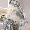 Movable Suction Cup Shower Head Holder for Children's Bathroom - No Drill Bracket Fixator