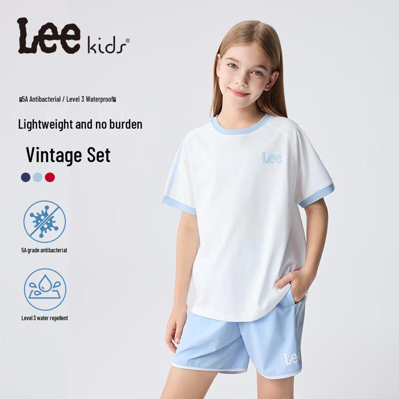 

Спортивный комплект Lee Kids с коротким рукавом, легкий 140