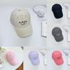Korean Style Embroidered Letter Baseball Cap With Breathable Waterproof Sun Protection For Casual Wear