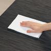Bestco Kitchen Wipeable PVC Classic 45 x 180 Mat, Textile-Look, Black, cm, Water-Repellent, Antibacterial, ND-6295
