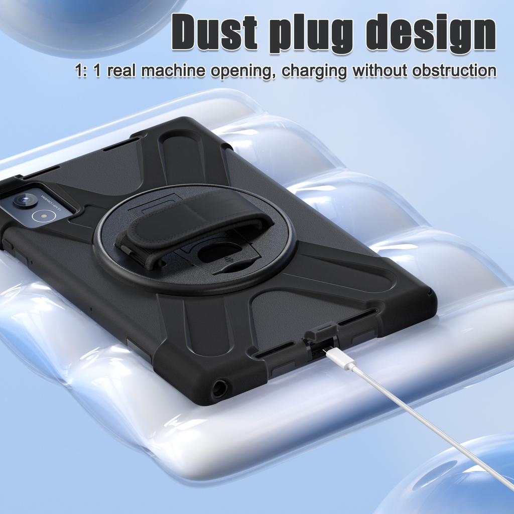 For Lenovo Tab K11 Plus/Zhaoyang K11 B352FU,TB230XC Case Kickstand PC+Silicone Tablet Cover