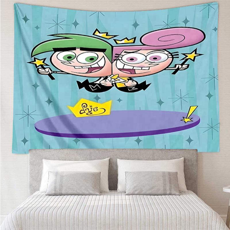Magical Friendship timmy Adventure Tapestry Hanging for Bedroom,Livingroom, Playroom,Decor Art Room Wall Tapestry Holiday and Birthday Gifts