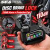 SEAMETAL Bicycle Disc Brake Lock Alarm, Electric Vehicle Lock, Motorcycle Brake Disc Anti-theft Lock, Riding Equipment