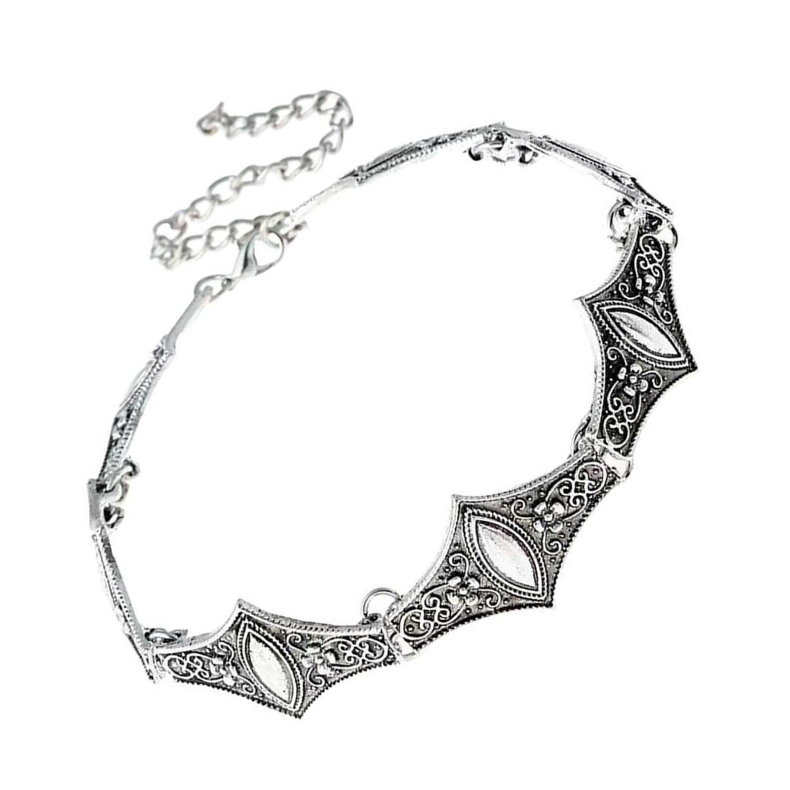 

Богемное многослойное ожерелье-цепочка с античной отделкой, регулируемая длина, ювелирное украшение для повседневного стиля