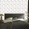 Wallpaper Cats white, light gray and gray for the living room and bedroom 50x1000