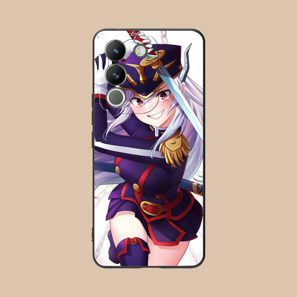 Mato Seihei No Slave Uzen Kyouka Phone Case for VIVO V60 V50 V40 V30 V29 V27 V25 V23 Pro Lite 5G Colorful Printing Cover Luxury
