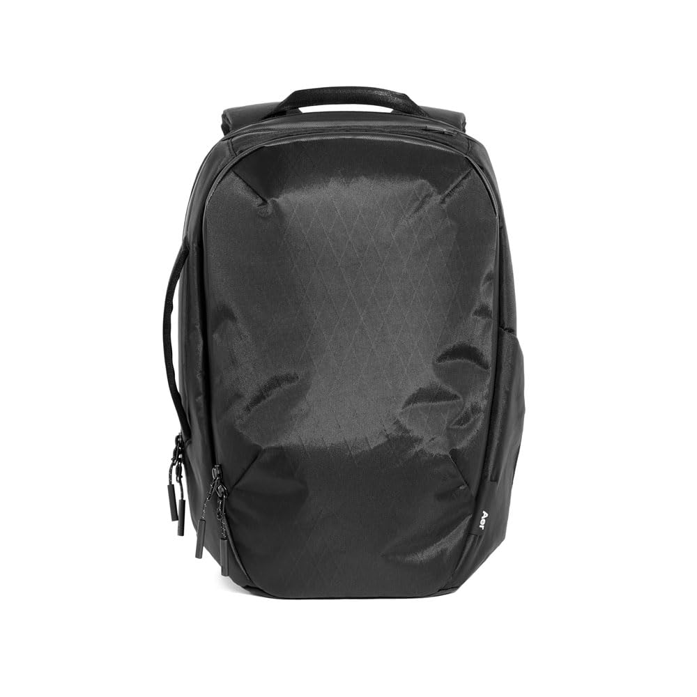 Aer Day Pack 3 Backpack 39014 Daypack Rucksack Business Commuting Business Trip Travel Unisex Nylon Black Waterproof Water Repellent Lightweight X-Pac