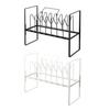 Pot Lid Holder Countertop Organizer Shelf Strong Load-bearing Adjustable Design Expandable Kitchen Storage Rack