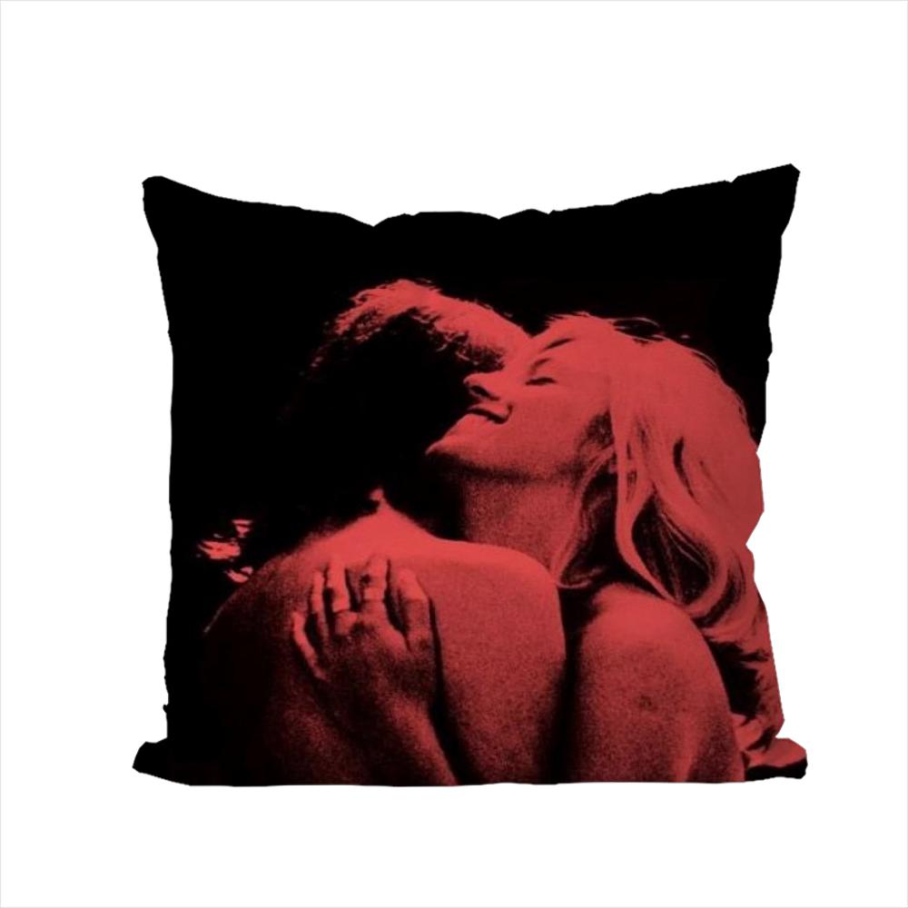 TV Girl Pillow Case For Car Sofa Decorative Home Doublesided Print Plush Square Throw Pillow Cushion Cover