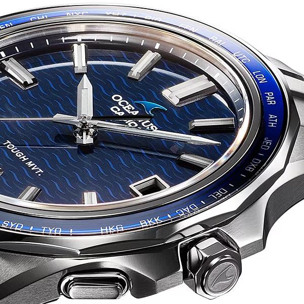 Casio Orologio da uomo OCEANUS OCW-S400-2AJF [OCEANUS Manta OCW-S400] rotondo argento titanio analogico