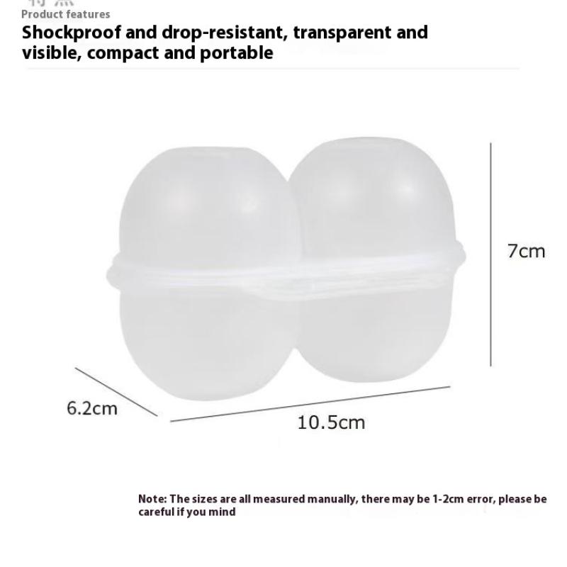 Outdoor Shockproof Egg Box Storage Box, Portable Camping Shatterproof Egg Tray, Home Plastic Protection Box, Travel Shatterproof