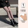 Kave Black Sexy Stockings Thermal Tights Woman Insulated Tights Legs Fake Translucent Warm Plush Elastic Tights Fit For 40-70Kg