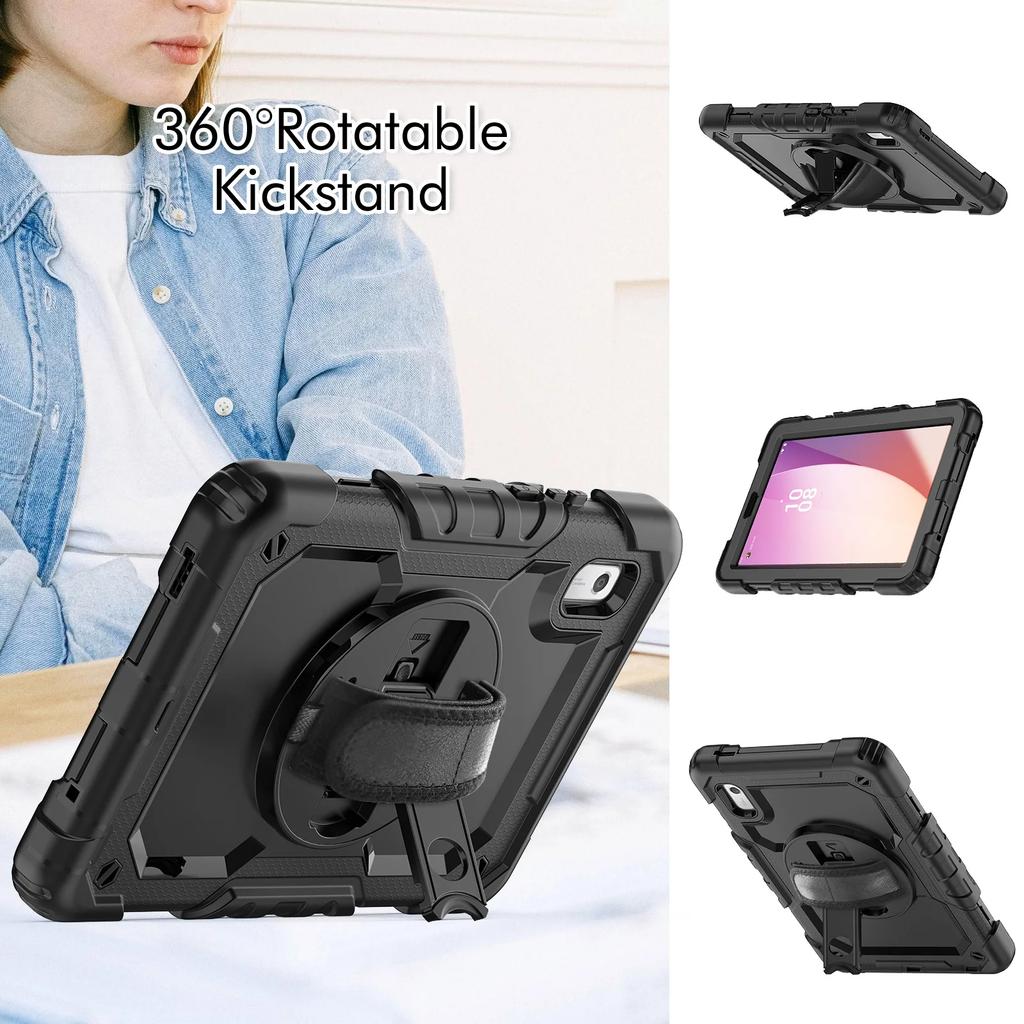 Kids Case For Tab M9 9 Inch TB-310FU Case With Rotating Hand Strap Shoulder Strap Proof Case With Built-in Protector