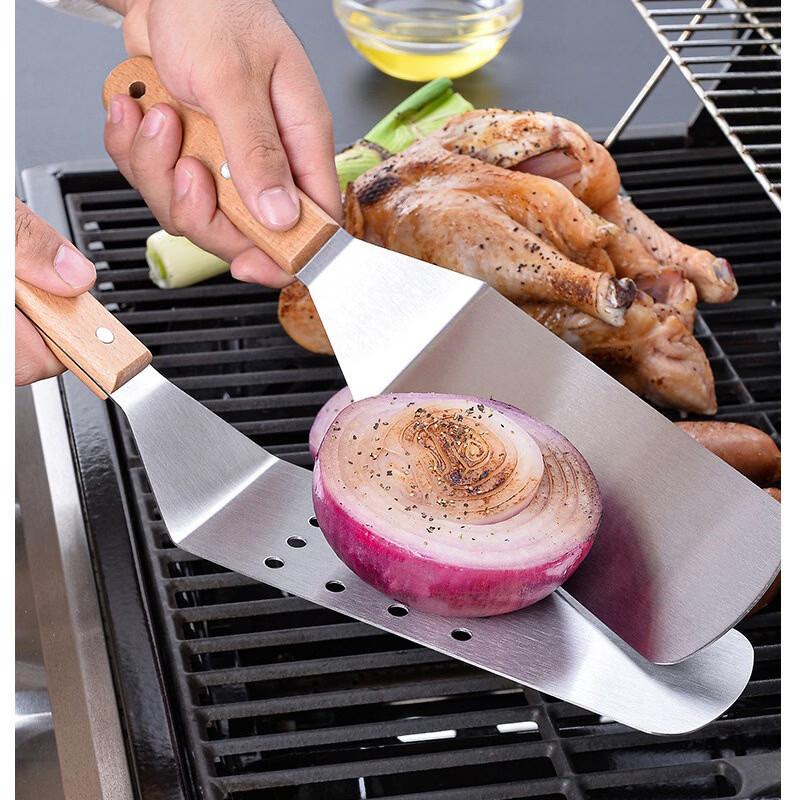 oeny Stainless Steel Cooking Spatula Set