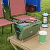 Metalen Geschikt-Stijl Draagbare Barbecue Grill - Groen