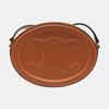 [Pre-Owned] Triomphe Small Brown Leather Crossbody Bag - Excellent #NVK2O7