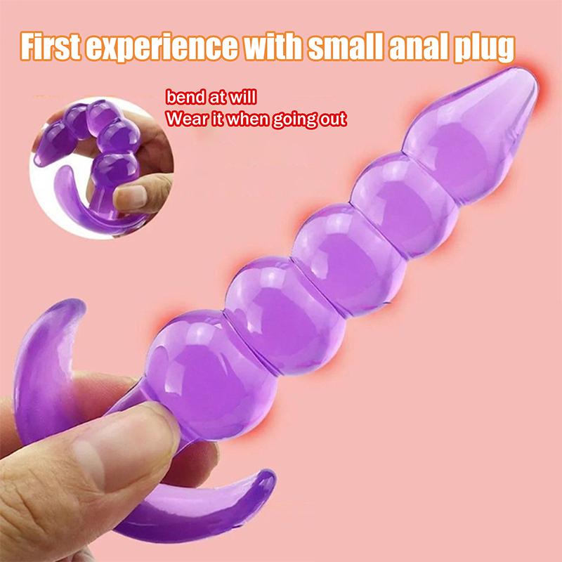 Butt Plug Set 4/5/6/9Pcs Different Shapes Anal Expander Prostate Stimulator Plug Anal Dilator for Adults Sexual Wellness Toys