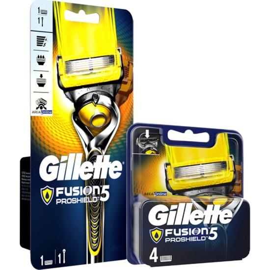 

Gillette Proshield 1 машина для заправки и 4 лезвия для заправки