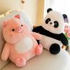 Panda Cartoon Cute Penguin Pink Pig Plush Toys Dolls Girls Kids Gifts Birthday