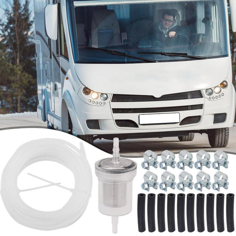 Car Air Parking Heater Tube Replacement Fuel Pipe Line Hose Clip Oil Fuel Filter 89031118 For Webasto Eberspacher Diesel Heater