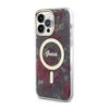 Guess Flower Magsafe - Etui Iphone 14 Pro Max (Zielony)