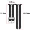 Two-tone Silicone Strap for Samsung Galaxy Watch 8 44mm 40mm Original Bracelet Belt Correa for Galaxy Watch 8 Classic 46mm Band