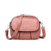 Mini Women's Bag 2025 New Fashion Retro Leather Texture Small Round Bag Shoulder Messenger Bag