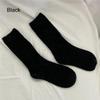 Solid Wool Cashmere Long Socks Casual Homewear Sleeping Socks  for Women & Men