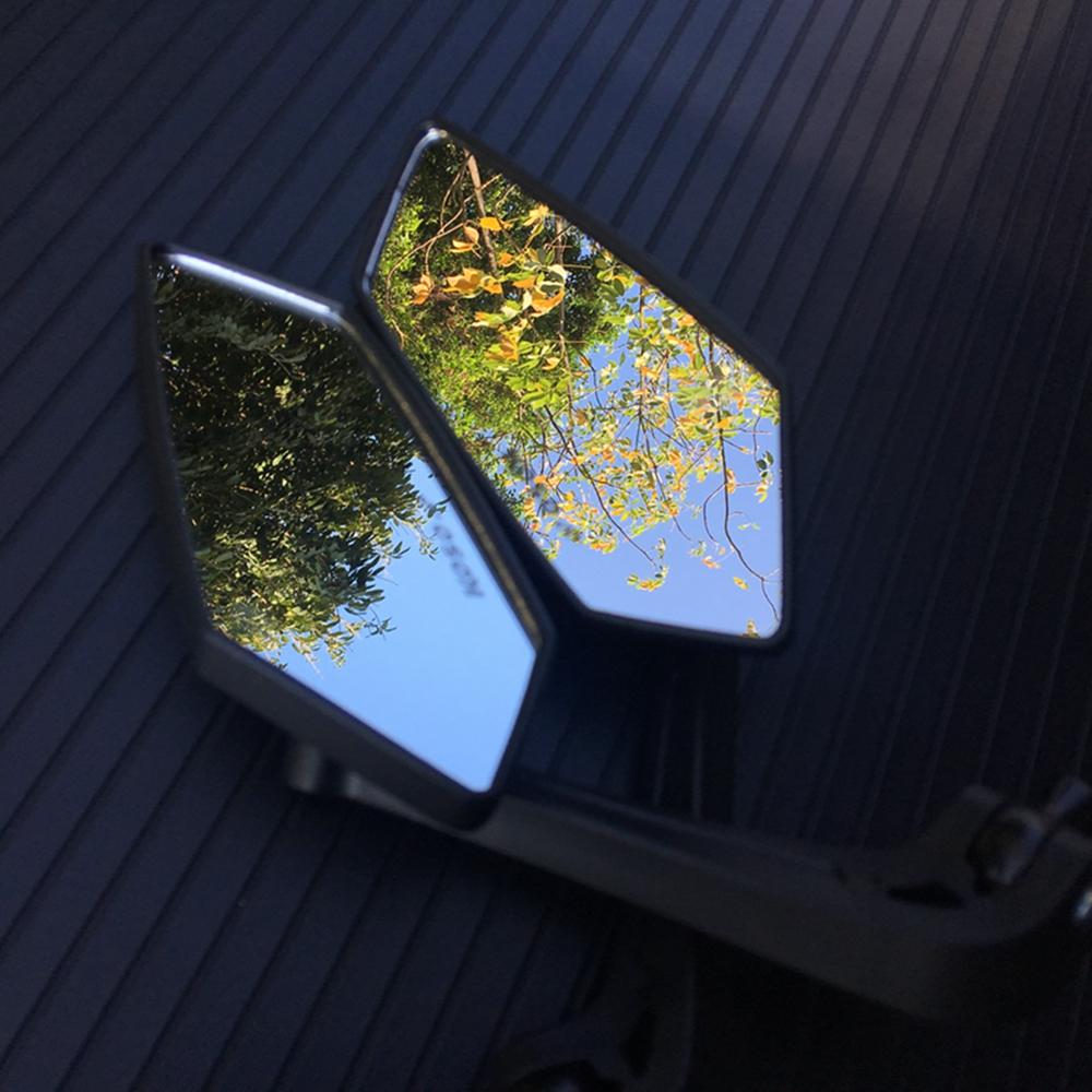 Universial 8mm 10mm Motorcycle Mirrors Motorbike Rearview Black Side Mirrors for Honda Suzuki Yamaha Kawasaki Scooter