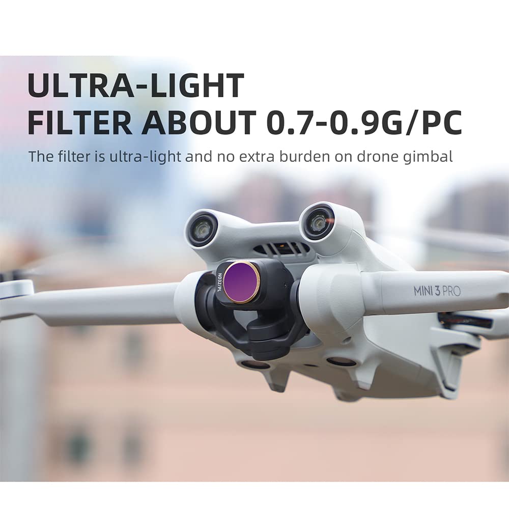 Taoricup DJI Mini 3 Pro Kompatibler Filter 3/Mini (CPL+ND8+ND16)
