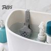 Toilet Tank Residue Reducer Tablet Holder, Adjustable Hanging Controlled Dispenser, with Rustproof In-tank Bleach Dispenser Hook, Plastic Basket