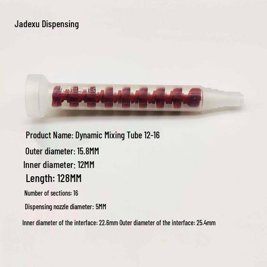Stainless Steel Electric Mixing Rod with Integrated AB Glue Ratio, Needle, and Corrosion-Resistant Rotating Shaft.