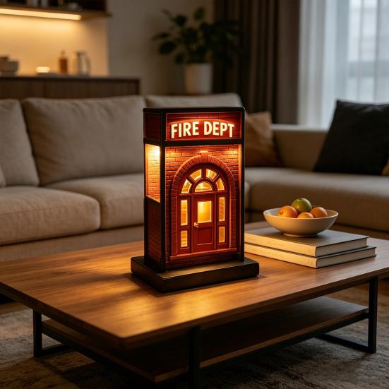 Vintage Lamp Retro Miniature Table Lamp with Warm Led Glow USB