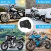 Cross-Border 210D Motorcycle Cover, Rain & Sunproof with Reflective Strips