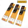 3pcs/pack Carp Fishing Blow Back Rig Barded And Barbless Hook Size 2 4 6 With Fishing Line Anti Tangle Sleeve Carp Fishing Terminal Tackle Accessories
