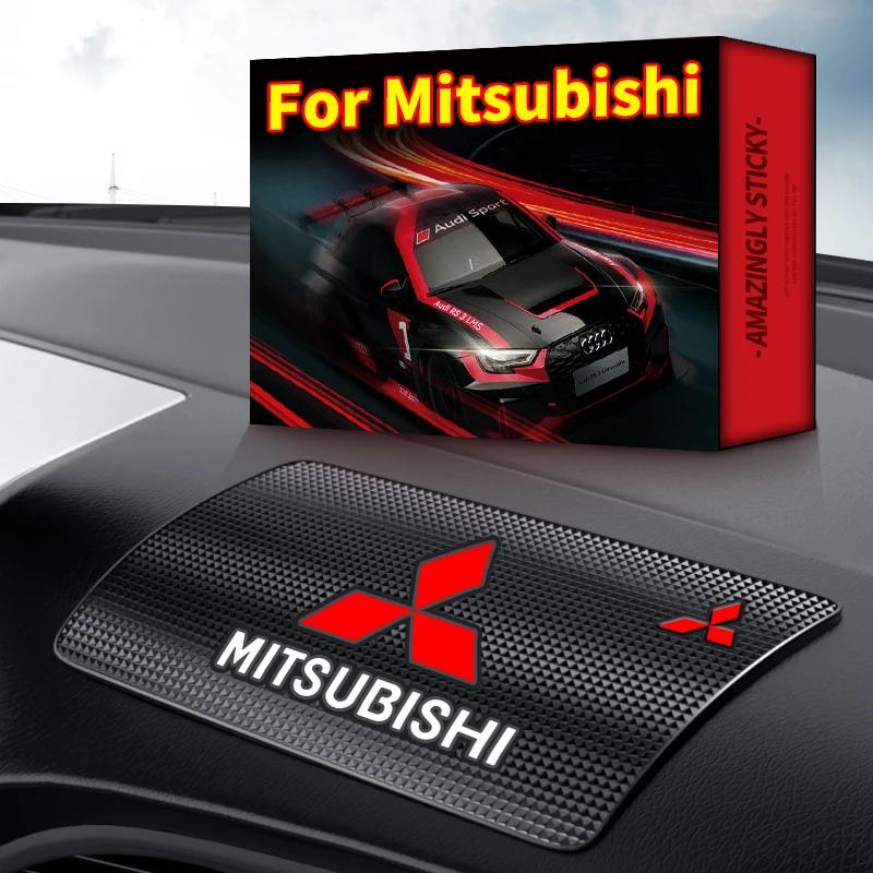 PVC Auto Armaturenbrett Anti-Rutsch Matte Innenzubehör Für Mitsubishi Lancer Pajero Sport ASX L200 Eclipse Cross Mirage Xpander