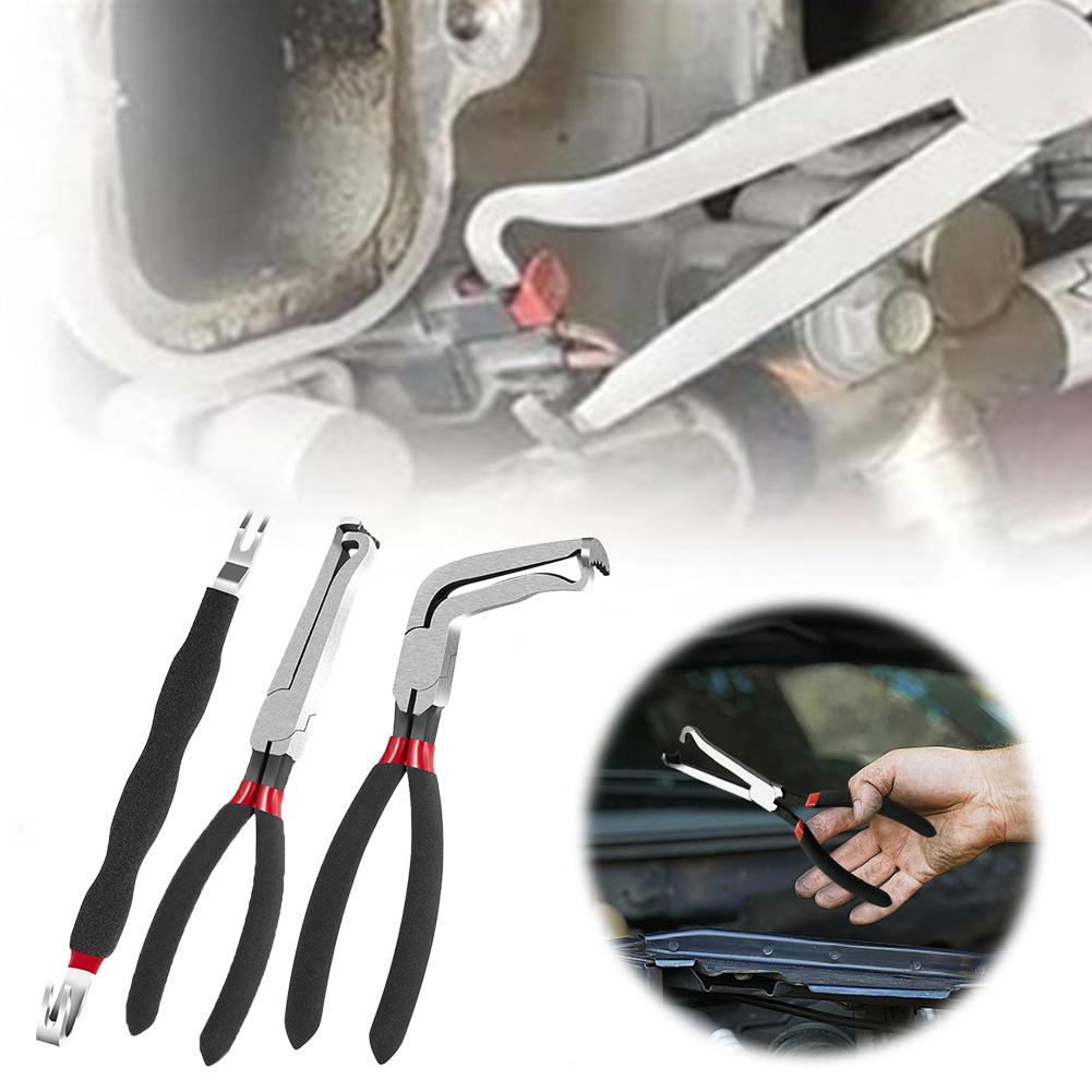2 PCS Electrical Disconnect Pliers Removal Pliers Fuel Filters Hand Tools Automotive Connectors & Sensors Plug Mechanic Pliers