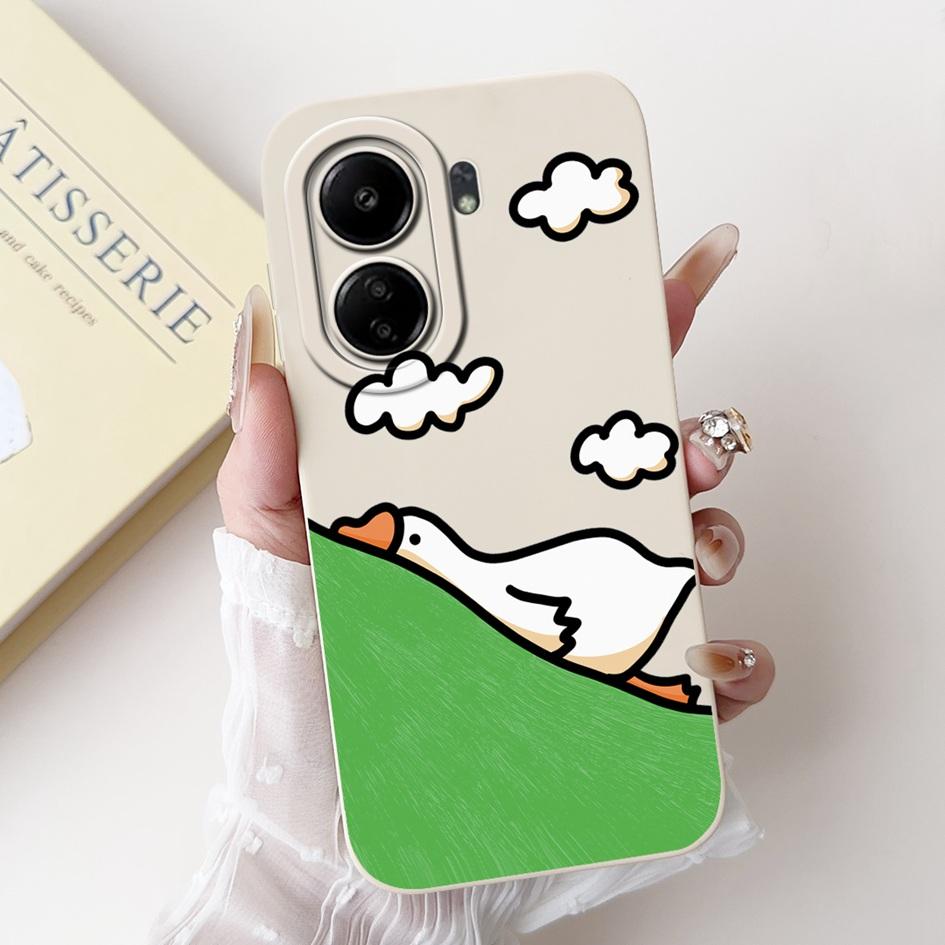For Redmi 13C 4G Case Cute Rabbit Cartoon Protective Cover For Xiaomi Redmi 13C 2023 Phone Cases Redmi13C 13 C Shockproof Bumper