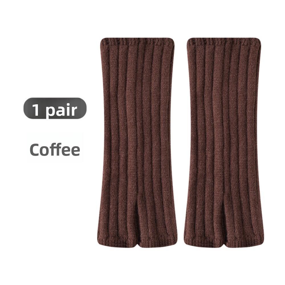 Kawaii Harajuku Y2K Leg Warmers Lolita JK Balletcore Style Boots Cover Footcover Leggings Sleeve Knitted Leg Cover Women