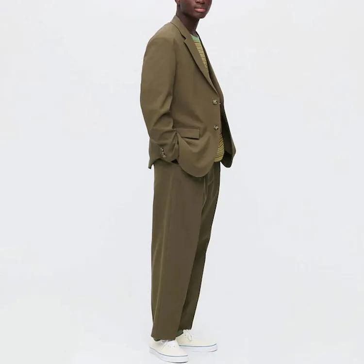 UNIQLO Casual Pants Unisex Dark Olive (Unisex) Casual Pants 448918 57