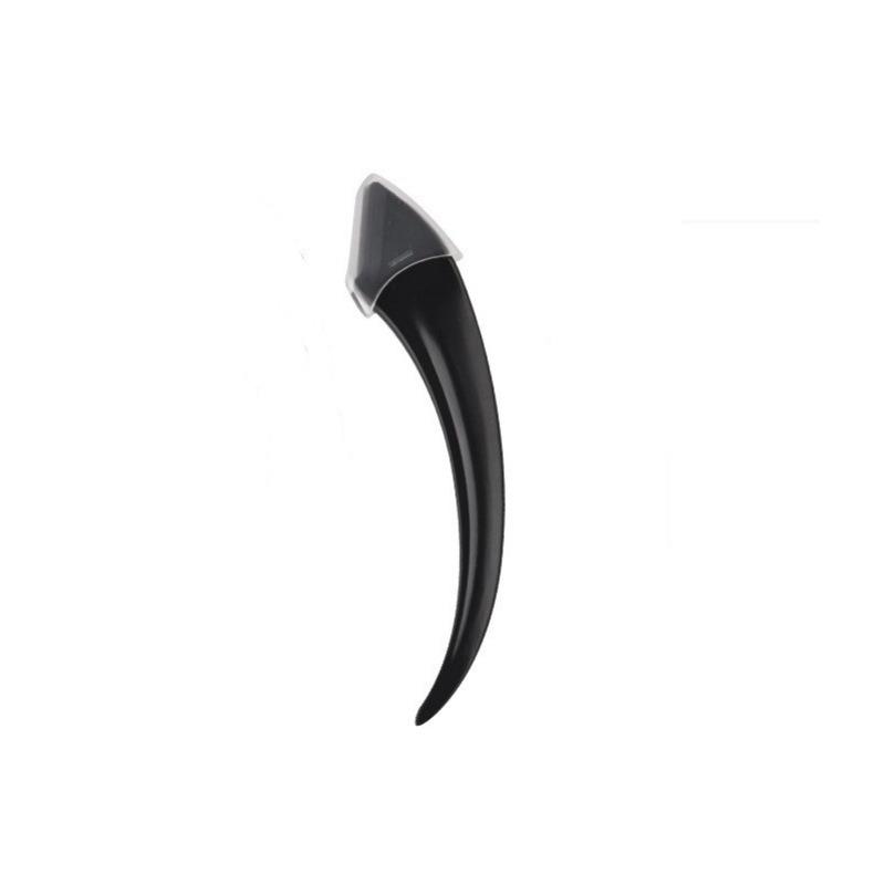 Three-Color Folding Anti-Scratch Eyebrow Razor with Safety Trimmer Blade