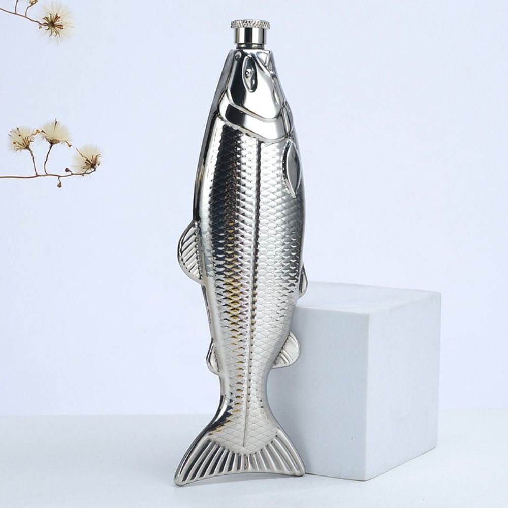 304 Stainless Steel Liquor Flask Anti-slip Drinking Bottle Portable 3oz Hip Flask