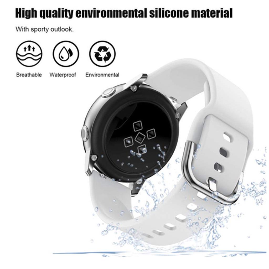 PDTO para Samsung Galaxy Watch Active Sport Correa de reemplazo de banda de  silicona 20mm comprar a buen precio — entrega gratuita, reseñas reales con  fotos — Joom